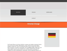 Tablet Screenshot of oriental-orange.com